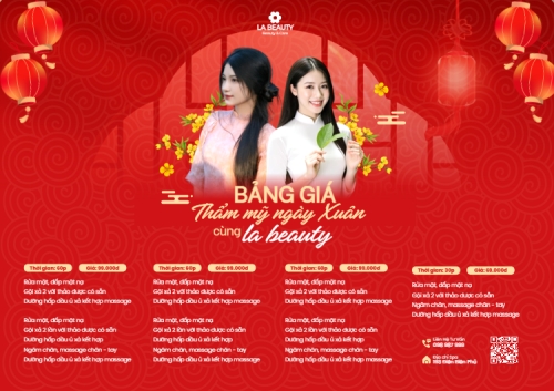 Bảng giá thẩm mỹ ngày xuân cùng La beauty