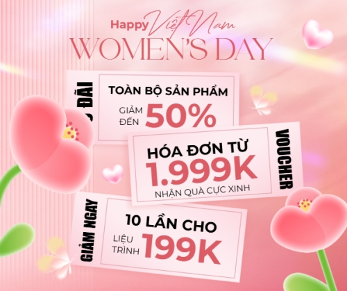 20/10, Ngày phụ nữ Việt Nam, Vietnamese Women's Day, phụ nữ, sự kiện, event, mỹ phẩm, làm đẹp, beauty, hiện đại, modern