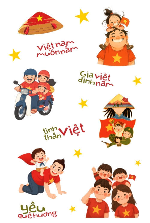 2/9, Quốc Khánh, lễ hội, Việt Nam, sự kiện, event, dễ thương, cute