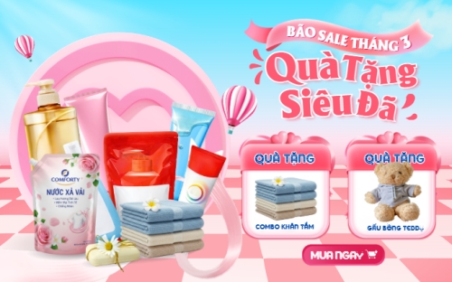 Bão sale tháng 3