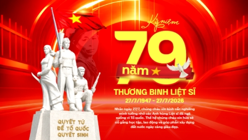 Kỷ niệm 79 năm ngày Thương binh liệt sĩ 27.7