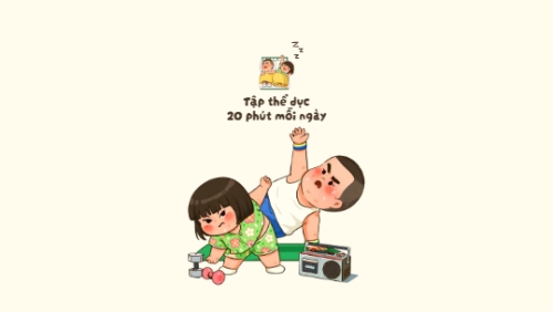 Tập thể dục 20 phút mỗi ngày