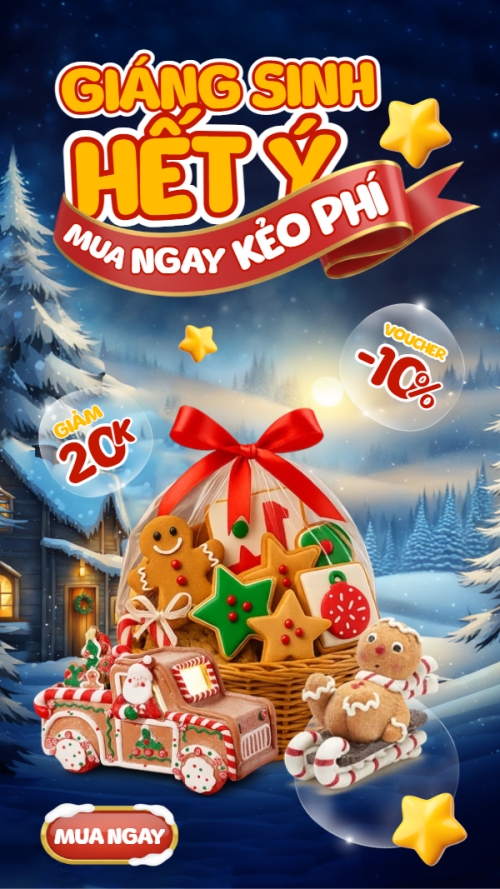 Giáng sinh hết ý mua ngay kẻo phí