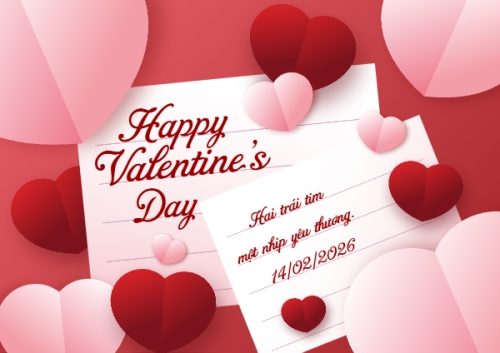 Happy valentine's day — 1