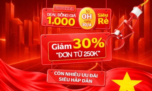 Giảm giá lễ 30/4