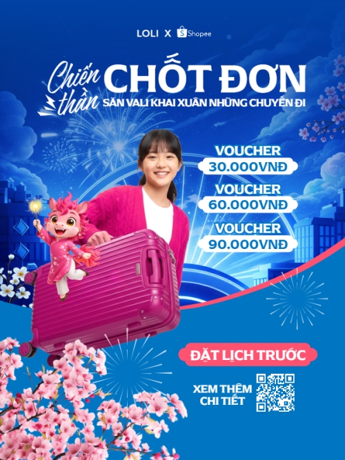 Chiến thần chốt đơn săn vali khai xuân những chuyến đi