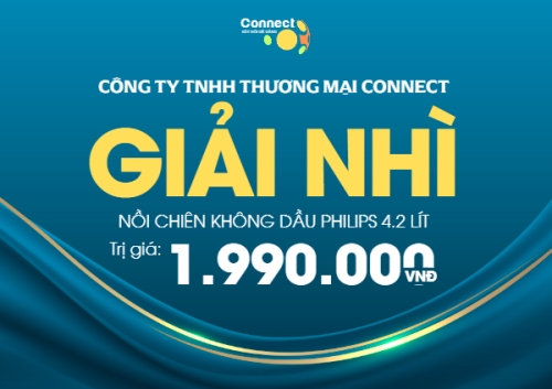 Giải nhì tặng nồi chiên không dầu