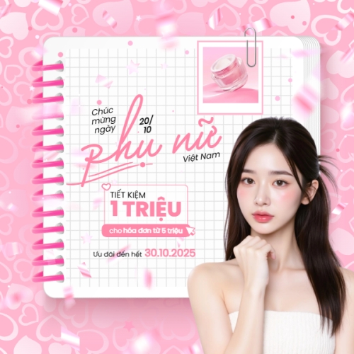 20/10, Ngày phụ nữ Việt Nam, Vietnamese Women's Day, phụ nữ, sự kiện, event, mỹ phẩm, làm đẹp, beauty, hiện đại, modern