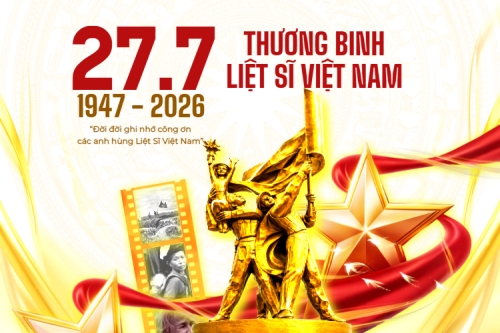 Kỷ niệm 79 năm ngày Thương binh liệt sĩ 27.7