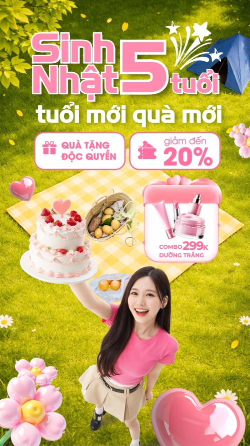 Giảm giá sinh nhật