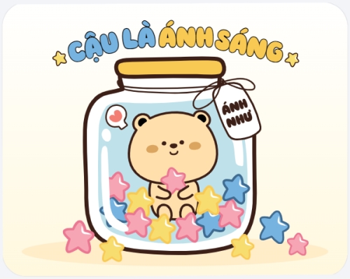 Gấu, bear, teddy, cartoon, hoạt hình, dễ thương, cute