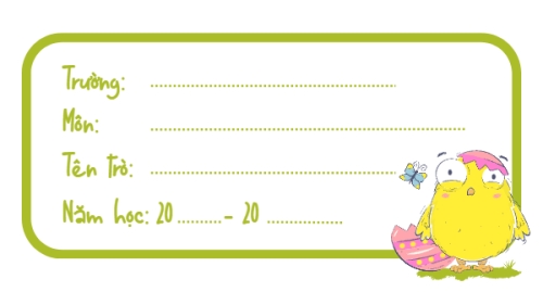 Gà con, chicken, cá nhân, personal,giáo dục, education, school, trường học, cartoon, hoạt hình, dễ thương, cute