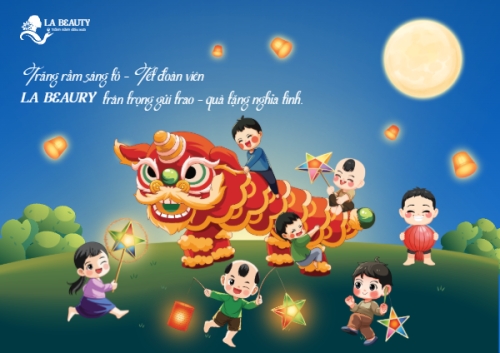 Trung thu, Tết Đoàn Viên, mid-autumn festival, sự kiện, event, dễ thương, cute, chibi, hoạt hình, cartoon — 1