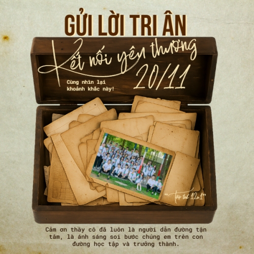 Gửi lời tri ân