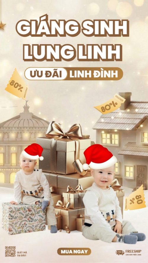 Giáng sinh lung linh ưu đãi linh đình