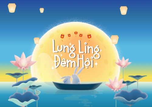 Trung thu, Tết Đoàn Viên, mid-autumn festival, sự kiện, event, dễ thương, cute, chibi, hoạt hình, cartoon
