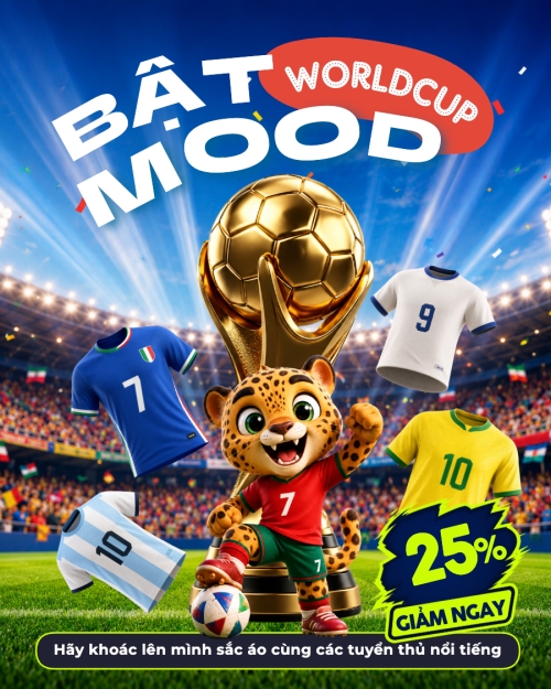 Bật mood Worldcup
