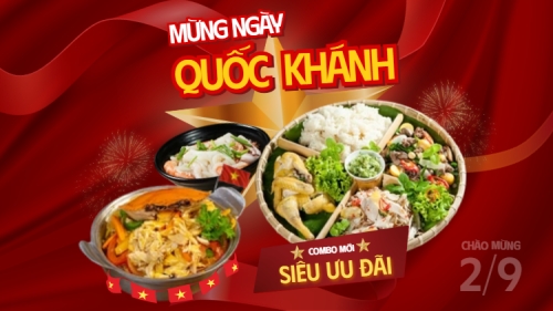 2/9, Quốc Khánh, lễ hội, Việt Nam, đồ ăn, food, thực phẩm, ẩm thực, món ăn, F&B, thức ăn, hiện đại, modern