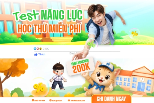 Test năng lực học thử miễn phí