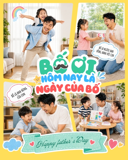 Hôm nay là ngày của bố