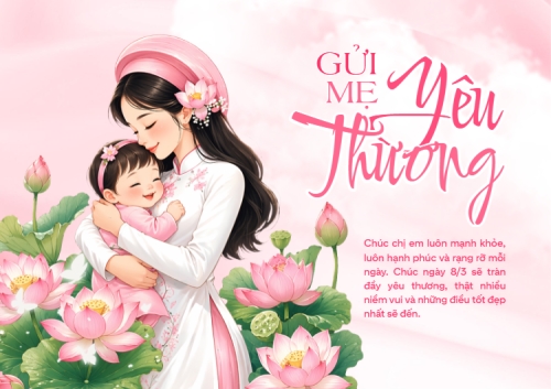 Chúc mừng ngày của Mẹ