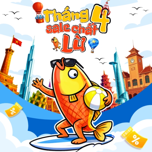 Tháng 4 sale chất lừ