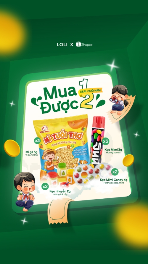 Mua 1 được 2 săn sale cuối năm