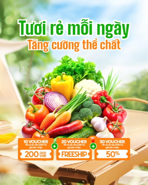 Tươi rẻ mỗi ngày tăng cường thể chất