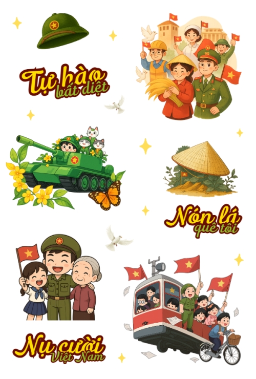 2/9, Quốc Khánh, lễ hội, Việt Nam, sự kiện, event, dễ thương, cute