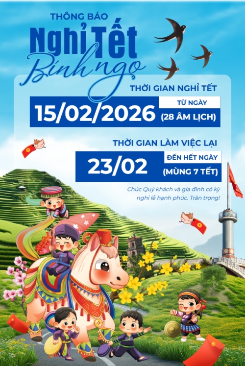 Thông báo nghỉ tết Nguyên Đán