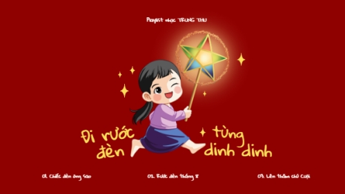 Trung thu, Tết Đoàn Viên, mid-autumn festival, sự kiện, event, dễ thương, cute, chibi, hoạt hình, cartoon