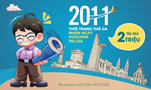 20/11 thời trang thả ga