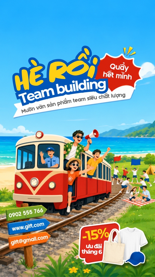 Hè rồi teambuilding