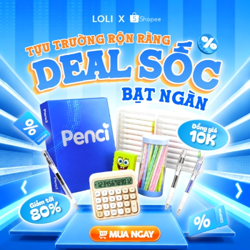 Tựu trường rộn ràng Deal sốc bạt ngàn