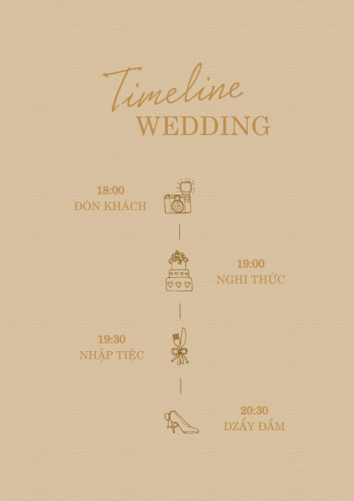 Thiệp cưới A love story — 4