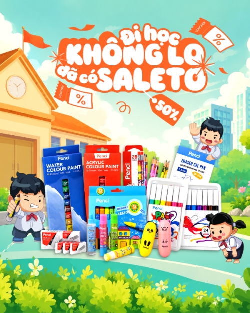 Đi học không lo đã có sale to
