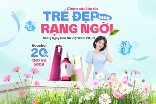 Chăm sóc làn da trẻ đẹp luôn rạng ngời