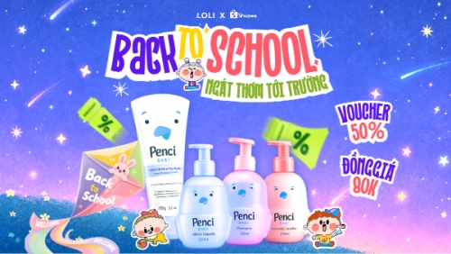 Back to school ngát thơm tới trường