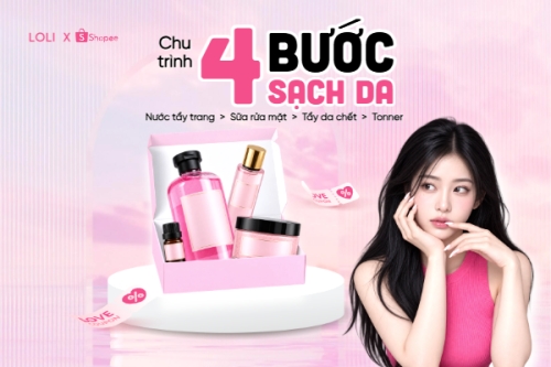 Chu trình 4 bước sạch da