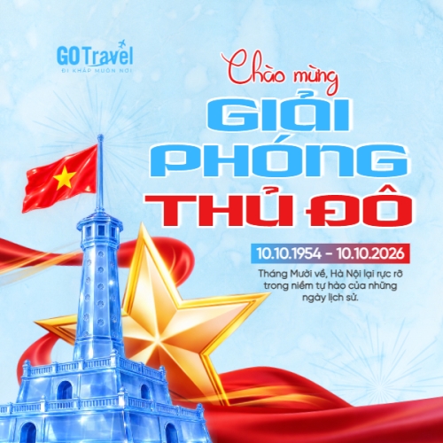 Chào mừng giải phóng thủ đô 10.10