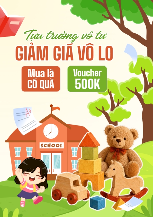 Tựu trường vô tư giảm giá vô lo