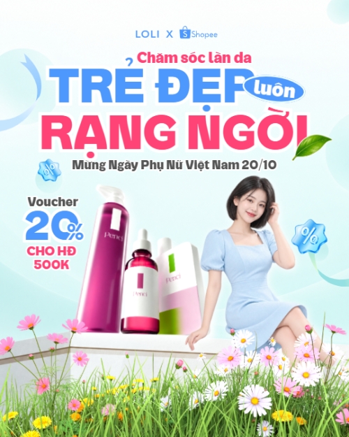 Chăm sóc làn da trẻ đẹp luôn rạng ngời