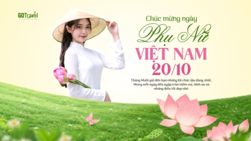 Chúc mừng ngày Phụ nữ Việt Nam 20/10