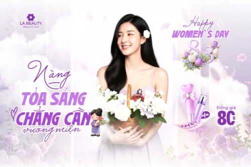 Nàng tỏa sáng chẳng cần vương miện 8/3