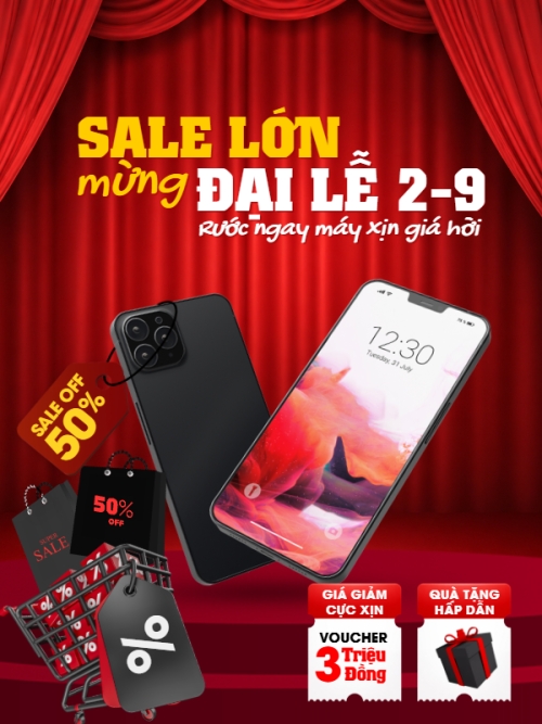 Sale lớn mừng đại lễ 2-9