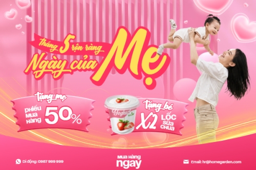 Tháng 5 rộn ràng ngày của Mẹ