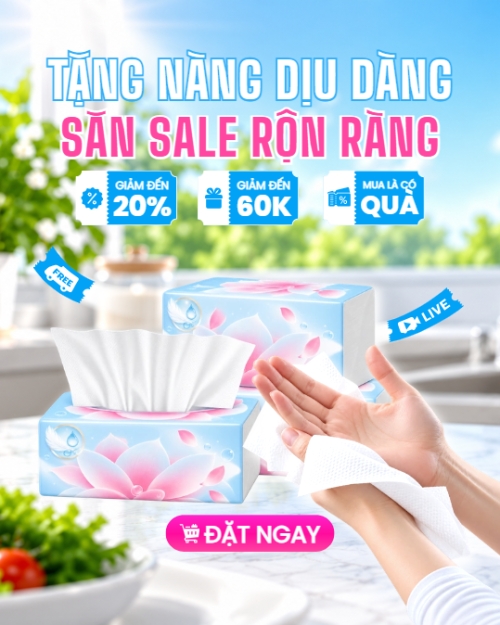 Tặng nàng dịu dàng săn sale rộn ràng