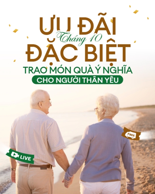 Ưu đãi đặc biệt trao món quà ý nghĩa