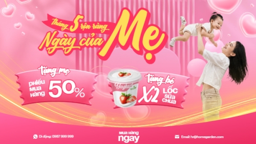 Tháng 5 rộn ràng ngày của Mẹ