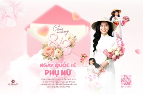 Chúc mừng ngày Quốc tế phụ nữ 8/3